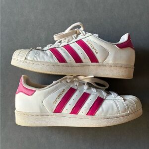 adidas Superstar Shoes Bright Pink